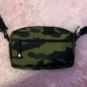 Bape Olive & Black Camo Belt Bag